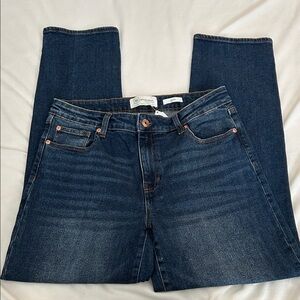 RE generation by Celebrity Pink Women's Dark Indigo Straight Leg Jeans sz11 new